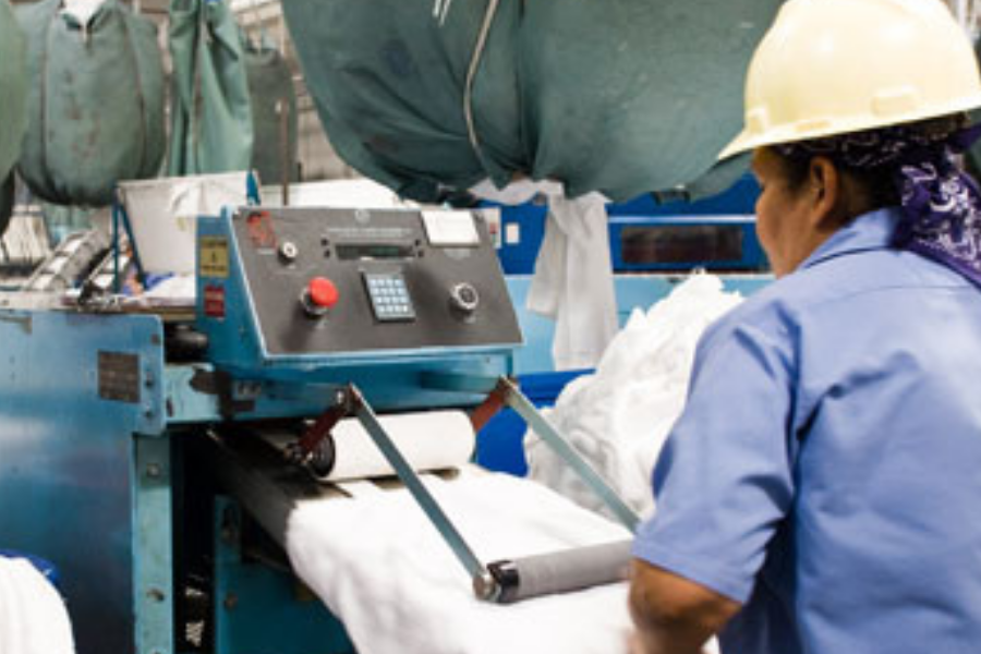 towel folding machine